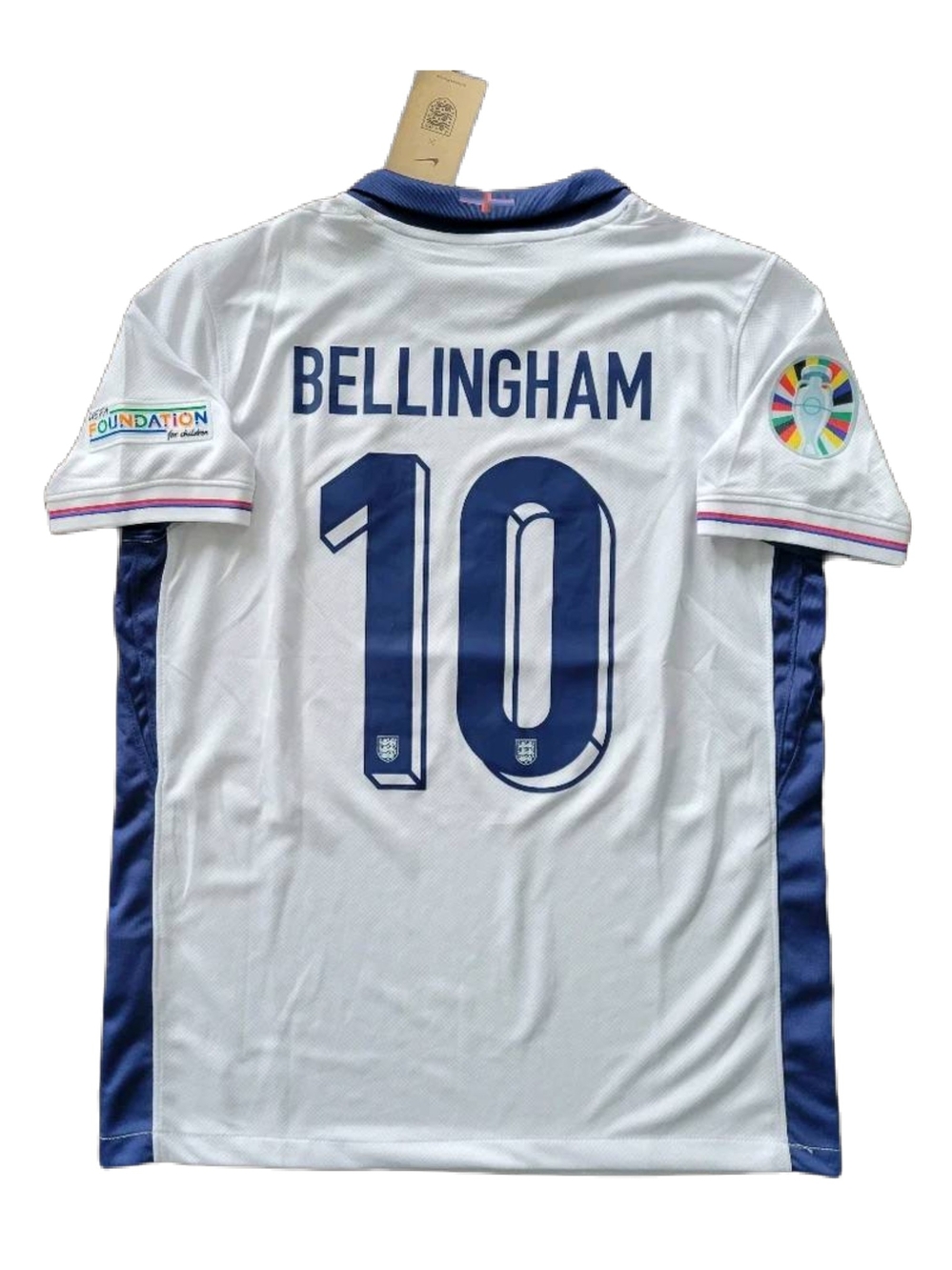Nike England National Team Home Jersey Jude Bellingham #10 Men's Size SMALL